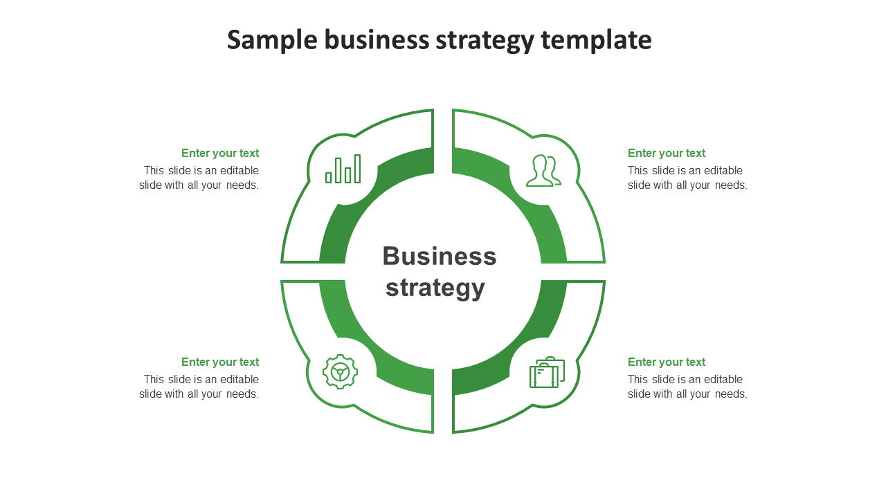 Free - Amazing Sample Business Strategy Template Design